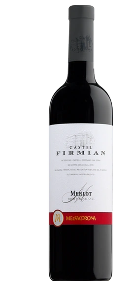 MERLOT, TRENTINO DOC - CASTEL FIRMIAN VÍNO TRENTINO