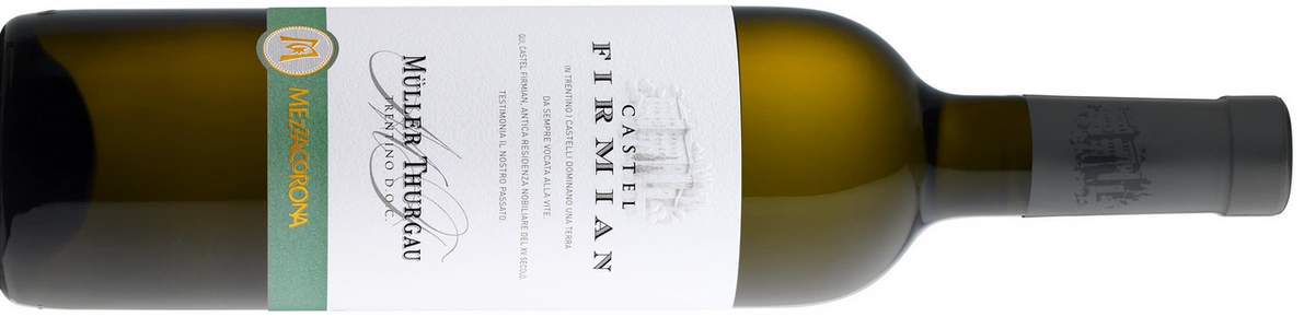 MŮLLER THURGAU, TRENTINO DOC - CASTEL FIRMIAN VÍNO TRENTINO ALTO ADIGE