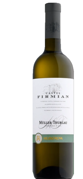 MŮLLER THURGAU, TRENTINO DOC - CASTEL FIRMIAN VÍNO TRENTINO