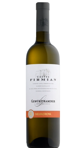TRAMINER AROMATICO (GEWURZTRAMINER), TRENTINO DOC - CASTEL FIRMIAN VÍNO TRENTINO