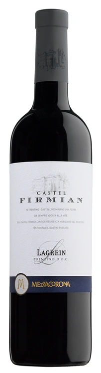 LAGREIN ROSSO DOC - TRENTINO, CASTEL FIRMIAN VÍNO TRENTINO