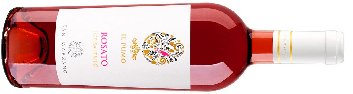 ROSÉ SALENTO IGP - IL PUMO - CANTINE SAN MARZANO víno apulie - puglia