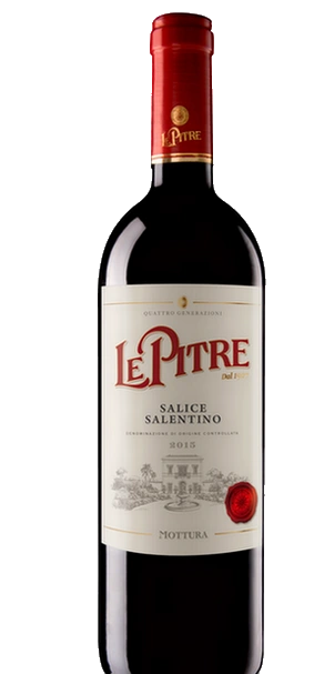 Salice Salentino Doc, Le Pitre - Mottura víno puglia