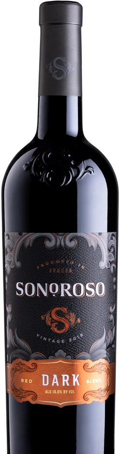 Sonoroso, Teroldego + Merlot igp Italská vína